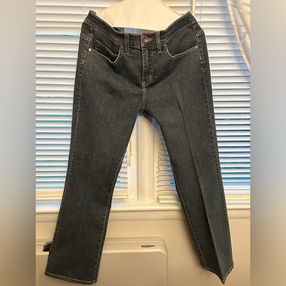 Lee jeans, size 8 petite, straight leg